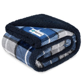 PetAmi waterproof dog blanket on sofa protects furniture from spills and fur