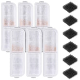 Petbank cat water fountain filter-pack demonstrates six replacement filters for fresher drinking water