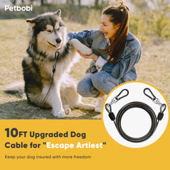 Petbobi 6mm stainless steel wire offering high strength and weather resistance.