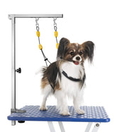 Petbobi dog grooming arm assembly shows sturdy setup for grooming
