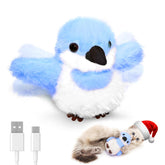 Petbobi Flappy Bird Toy wings flap action for active indoor play