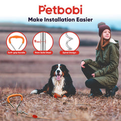 Petbobi 5-inch spring absorbs shocks during sudden pulls