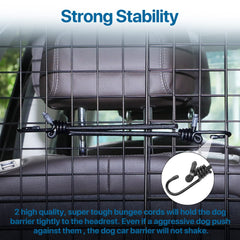 Petboda barrier extended to 62 inches for universal SUV fit.