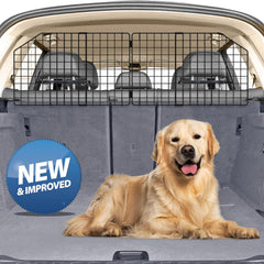 Petboda dog car barrier installation shows easy SUV mounting with slide rails.