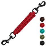 PetBonus dog collar safety clip red closeup showing durable construction for safety