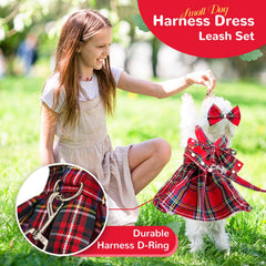 PETCARE dog harness leash set enables secure, stylish outdoor walks
