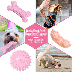 Petcare puppy toy ball: engaging fetch and dental-cleaning benefits for small dogs