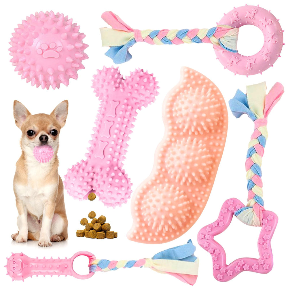 Petcare puppy toy peas: soft rubber for gentle teething relief and chewing fun