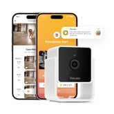 Petcube Cam indoor setup shows easy plug-and-play monitoring.