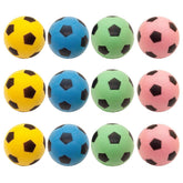 PETFAVORITES foam soccer balls pack—indoor cat play with soft, safe batting options