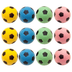 PETFAVORITES foam soccer balls pack—indoor cat play with soft, safe batting options