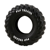 PETFROH heavy-duty tire chew toy close-up highlighting durability for powerful chewers.