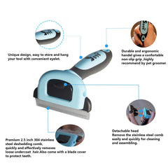 Petgle cat brush ergonomic handle demonstrates comfortable grooming with eco-friendly materials.