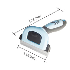 Petgle cat brush 2.5-inch size ideal for small pets, offering thorough grooming.