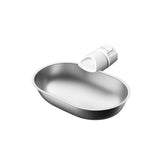 Petgravity: cuenco de acero inoxidable para fuente inteligente, limpieza fácil y agua saludable