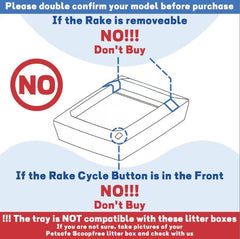 PET HAHA triple leak-proof tray protects floors during use