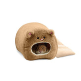 Pethigh rat hamster warm bed hammock in cage for cozy rest and play.