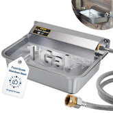 PETHIND automatic water dispenser for outdoor use keeps pets hydrated.