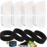Petilog cat fountain filters pack keeps kitty drinking water clean and fresh.