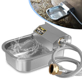 PETIMI automatic water dispenser outdoors keeping dogs hydrated with steady flow