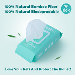 Petinn dog wipes unscented fragrance-free option for sniff-sensitive pets