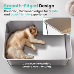 Petinstinct non-stick surface cleans easily and rinses quickly