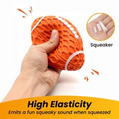 Petinstinct natural rubber toy 4mm material emphasizes safety and durability during play.