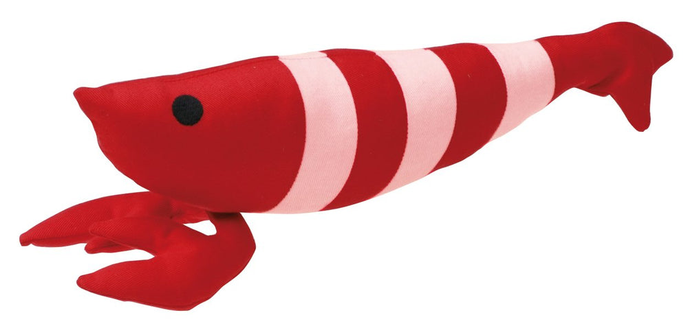 Petio Shrimp stuffed animal soft-plush toy for gentle play and cuddling.