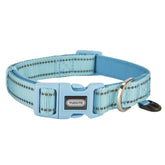 Petiry reflective nylon dog collar with neoprene padding for comfortable daily wear