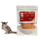 PETIVORE crab flavor snack 35g — real fish treat for small pets