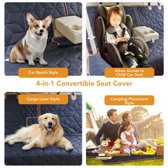Petiza car seat cover universal fit 56x50 for sedans, SUVs, and trucks.