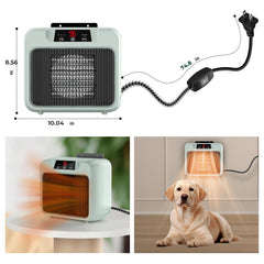 PetJoyAdd heater in a dog house shows year-round warmth for pets.