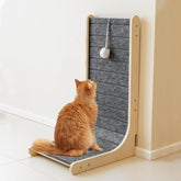 PETKARAY felt cat scratcher vertical – durable design for steady, satisfying scratching