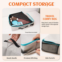 PETKARAY leak-proof removable liner keeps car clean.