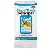Paquete Petkin Big N' Thick, toallitas para mascotas, limpieza rápida