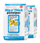 Petkin Large Pet Wipes pack front for quick home grooming.