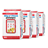 Petkin Pet Wipes large four-pack for quick cleanups between baths.