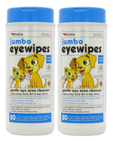 Petkin toallitas ojos mascotas jumbo para limpieza suave alrededor de los ojos
