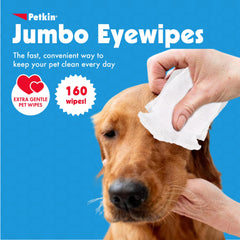 Petkin toallitas ojos perros gatos humedadas para cuidado diario sin agua
