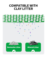 PETKIT litter sifter makes efficient separation of waste and clean litter.