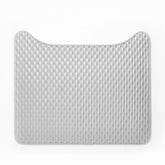 PETKIT PUROBOT mat gray top view with deep grooves traps litter.