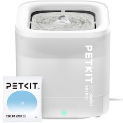 PETKIT water fountain wireless pump—tangle-free setup for easier pet hydration