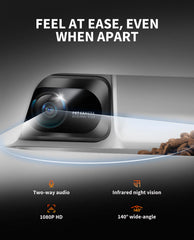 PETKIT Yumshare camera with night vision captures pets after dark