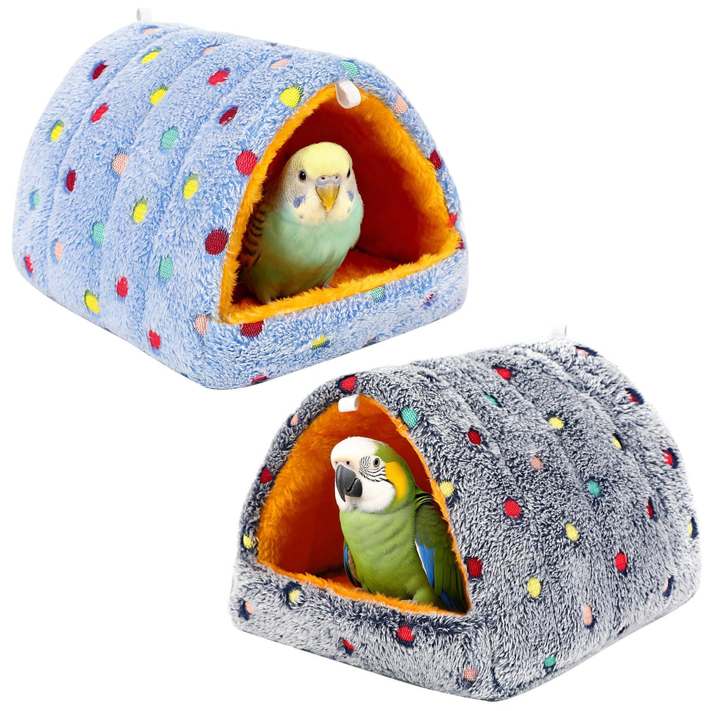PETKNOWS bird nest close-up shows plush warmth for small birds during rest