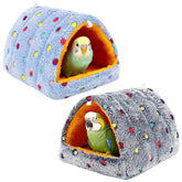 PETKNOWS bird nest close-up shows plush warmth for small birds during rest