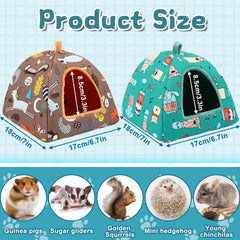 PETKNOWS Guinea Pig Bed plush fabric closeup shows soft warm touch for snug naps