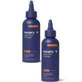 PetLab Co Clear Ears Therapy bottle pour for gentle ear cleaning.