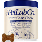 PetLab Co. Joint Care Chews packaging highlights premium ingredients for mobility.
