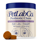 PetLab Co Probiotics for Dogs bottle-front view showing digestive support.