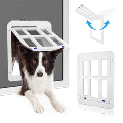 PETLESO dog door sliding-door-frame enables easy pet access for sliding doors